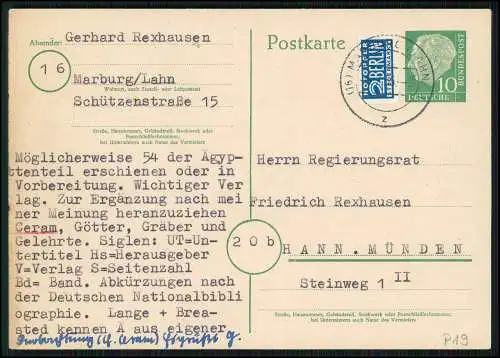 11x Postkarte BRD Ganzsachen ab 1945 Bundesrepublik Deutschland Postwertzeichen