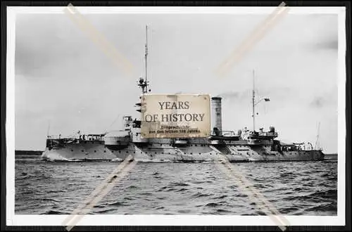 Foto S.M.S. Siegfried 1889 Küstenpanzerschiff Kaiserliche Marine