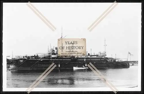 Foto S.M.S. Siegfried 1889 Küstenpanzerschiff Kaiserliche Marine