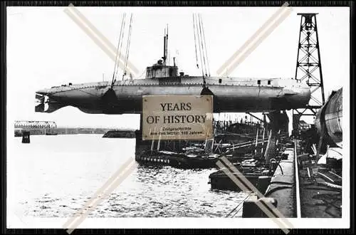 Foto Unterseeboot U-Boot UC 2 Minenleger Kaiserliche Marine 1. WK 1914-18
