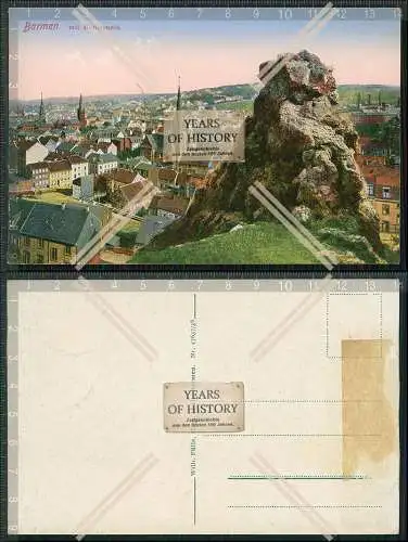 AK Barmen Wuppertal Hohenstein Kirche Häuser der Sadt um 1925 