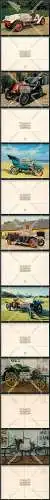 AK 7x alte Automobile Daimler Benz Mercedes Rolls Royce Queen Renault 