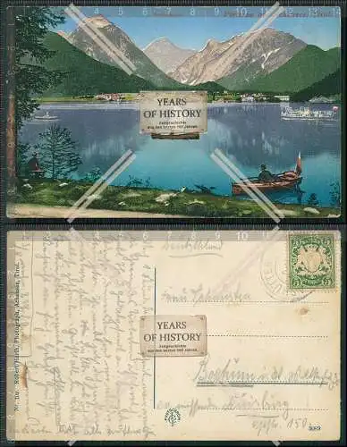 AK Pertisau am Achensee Eben Tirol Sommenjoch Tristenkopf 1911 gel.