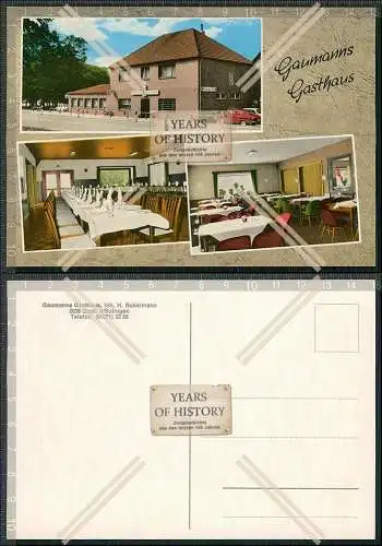 AK Gaststätte Gaumann Sulingen Rathlosen Gasthaus Inh. H. Bokelmann mit einer