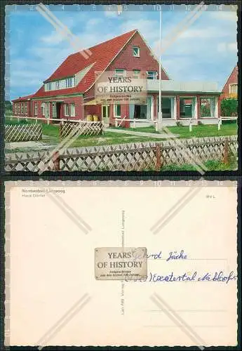 AK Nordseebad Langeoog Ostfriesland Haus Dörfel   