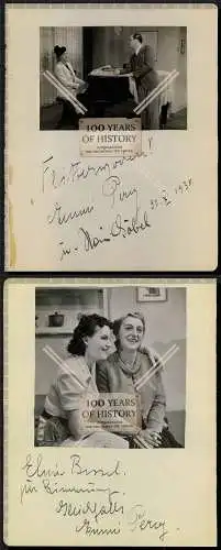 Orig. Foto Autogramme Autographen 1938/39 Schauspielhaus Hamburg Theater Bühne F