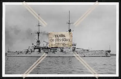 Foto SMS Elsass 1903 Linienschiff der Kaiserlichen Marine
