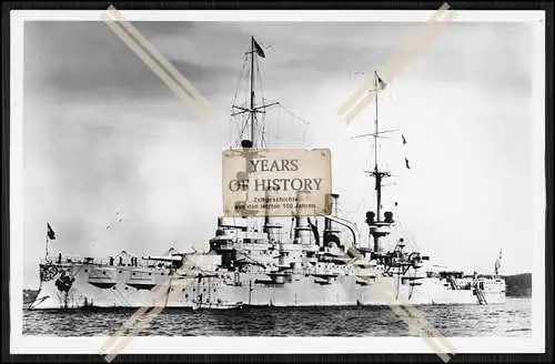 Foto SMS Deutschland 1904 Linienschiff der Kaiserlichen Marine
