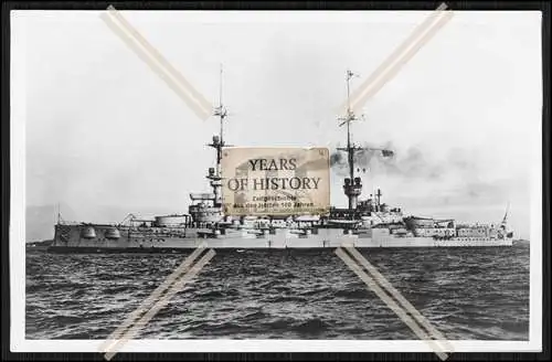 Foto SMS Hannover 1905 Linienschiff der Kaiserlichen Marine
