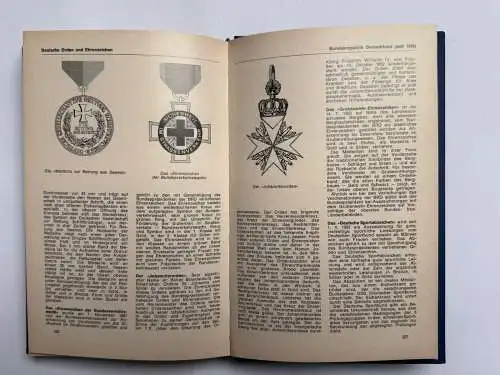 Handbuch europäischer Orden in Farbe  Hieronymussen - Lundo - Krantz 1966