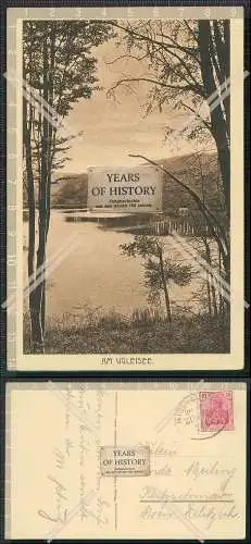 AK am Ukleisee Eutin Bahnpost Kiel Lübeck 1919 gelaufen Schleswig-Holstein