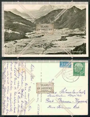 Foto AK Ettenhausen u. Schleching mit Kaisergebirge und Großvenediger 