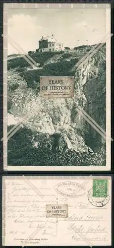 AK Berchtesgaden in Oberbayern Stöhrhaus Untersberg 1926 gelaufen