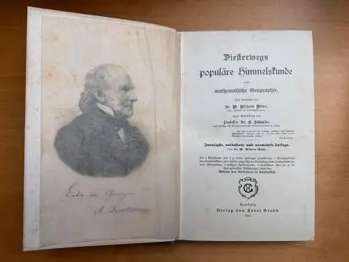 Diesterwegs populäre Himmelskunde und mathematische Geographie - 20. Aufl. 1904