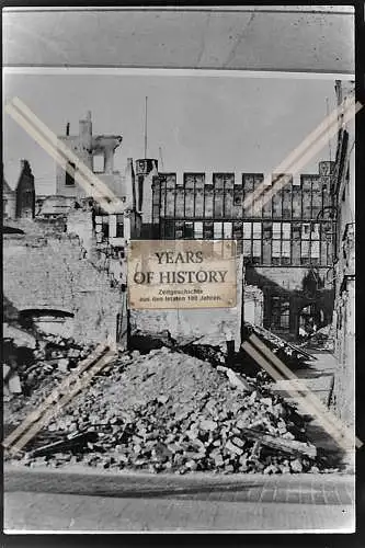 Foto Köln 1944-46 zerstört Häuser Gebäude Gürzenich