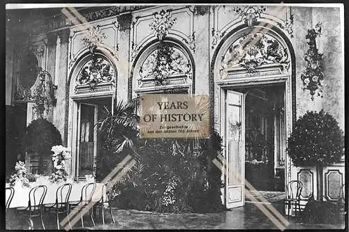 Foto Köln 1944-46 Innenansicht Hotel Saal Palmen 