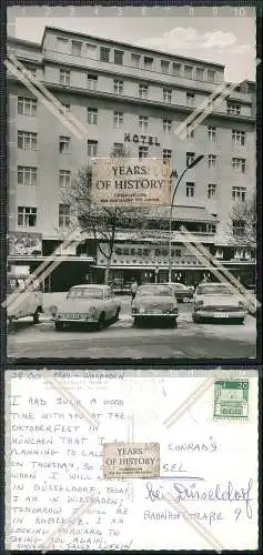 AK Berlin-Charlottenburg Hotel Tusculum Kurfürstendamm 68 Straßenansicht mit