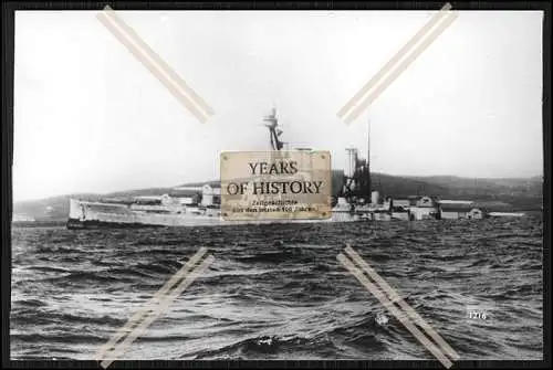 Foto SMS S.M.S. Bayern 1915 Linienschiff 1919 sinkend Scapa Flow Kaiserliche Ma
