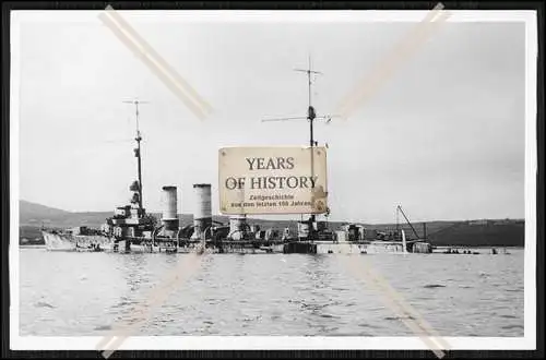 Foto SMS S.M.S. Frankfurt Kleiner Kreuzer 1919 Selbstversenkung nicht gesunken 