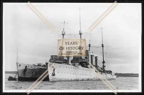 Foto MS S.M.S. Nürnberg + Emden Kleiner Kreuzer 1919 gehoben Scapa Flow Kaiser