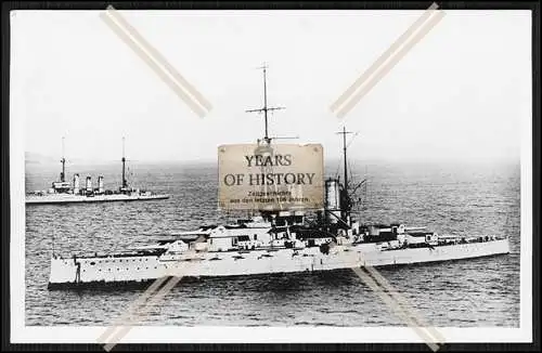Foto SMS S.M.S. Bayern 1915 und Emden Scapa Flow Linienschiff der Kaiserliche M