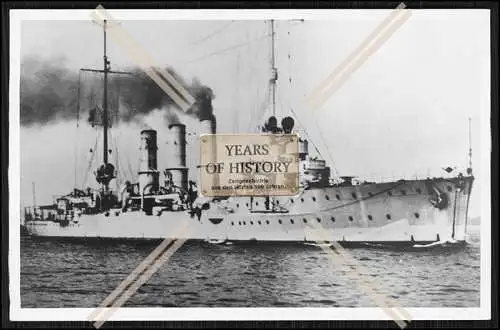 Foto SMS S.M.S. Magdeburg 1911 o. 1917 Kleiner Kreuzer der Kaiserlichen Marine