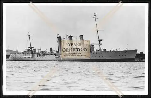 Foto SMS S.M.S. Berlin 1903 Kleiner Kreuzer als Wohnschiff Kaiserlichen Marine