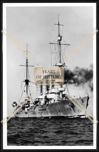 Foto SMS S.M.S. Berlin 1903 Kleiner Kreuzer der Kaiserlichen Marine