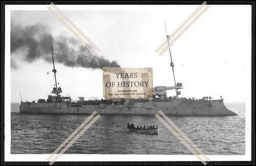 Foto SMS S.M.S. Hamburg 1903 Kleiner Kreuzer der Kaiserlichen Marine