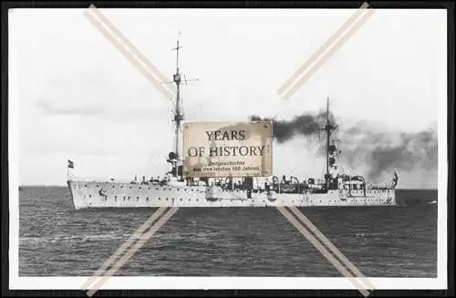 Foto SMS S.M.S. Nymphe 1899 Kleiner Kreuzer der Kaiserlichen Marine