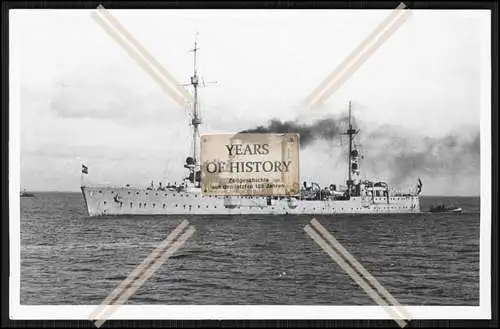 Foto SMS S.M.S. Nymphe 1899 Kleiner Kreuzer der Kaiserlichen Marine