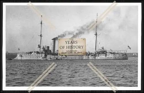 Foto SMS S.M.S. Medusa 1900 Kleiner Kreuzer der Kaiserlichen Marine
