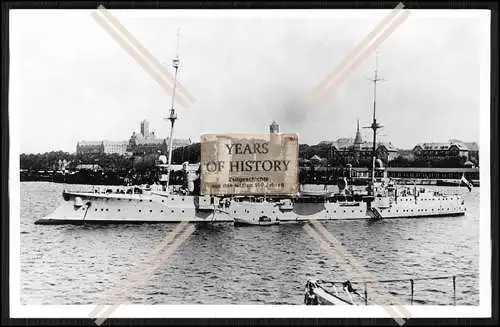 Foto SMS S.M.S. Arcona 1902 Kleiner Kreuzer der Kaiserlichen Marine