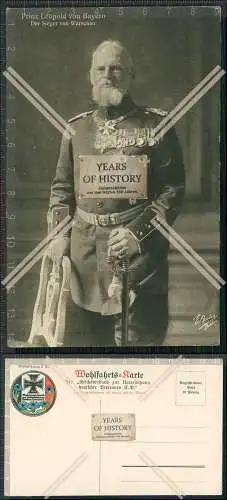 AK Standportrait Prinz Leopold von Bayern der Sieger von Warschau 