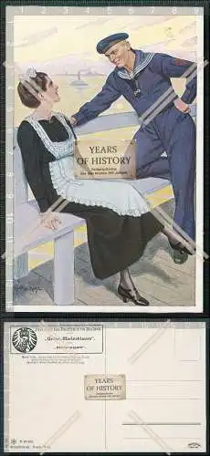 AK Unsere Marineblauen Seemannsgarn Günther Nagel 