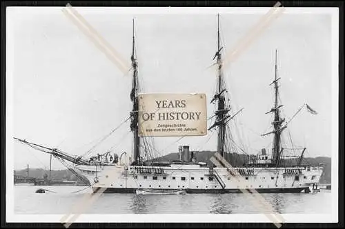 Foto SMS S.M.S. Nixe 1885 Korvette der Kaiserlichen Marine