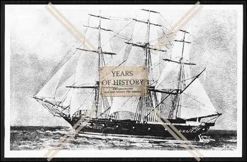 Foto SMS S.M.S. Schiff ? 1850-1870 preußische Kaiserliche Marine