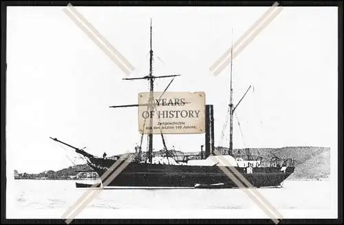 Foto SMS S.M.S. Preußischer Adler ? 1846 Radaviso preußische Kaiserliche Mari