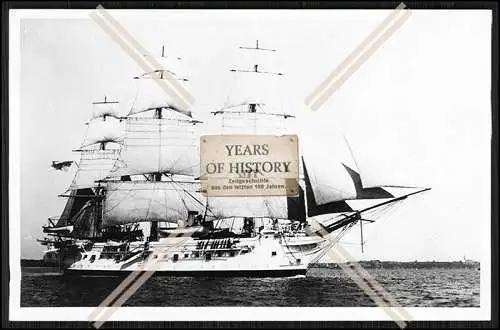 Foto SMS S.M.S. Nixe 1885 Korvette der Kaiserlichen Marine