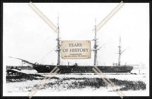 Foto SMS S.M.S. Medusa 1864 Korvette der Kaiserlichen Marine