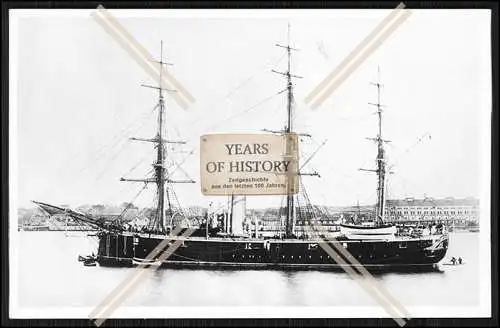 Foto SMS S.M.S. Luise 1872 Korvette der Kaiserlichen Marine