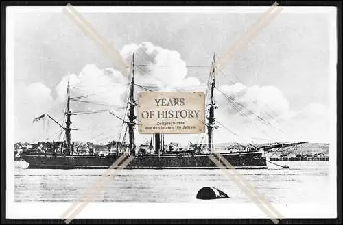 Foto SMS S.M.S. Freya 1874 Korvette der Kaiserlichen Marine