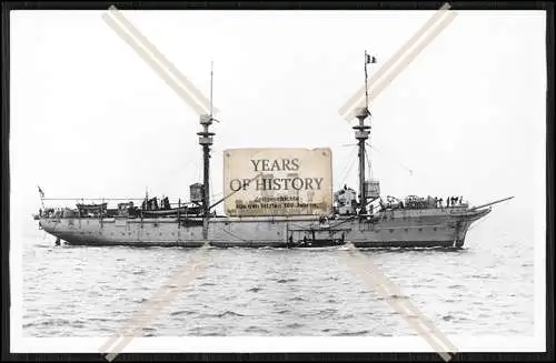 Foto SMS S.M.S. Carola 1880 Kreuzerkorvette der Kaiserlichen Marine