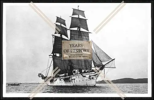 Foto SMS S.M.S. Sophie 1881 Korvette Schulschiff der Kaiserlichen Marine