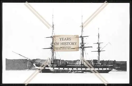 Foto SMS S.M.S. Arcona 1885 Kreuzerkorvette der Kaiserlichen Marine
