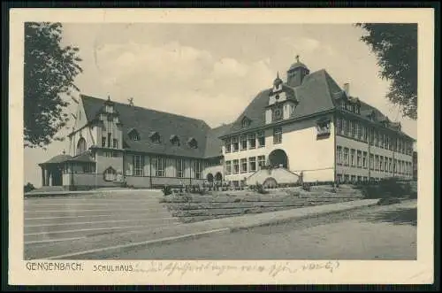 AK Schulhaus Schule in Gengenbach - Ortenaukreis Kinzigtal 1916 Feldpost gel.