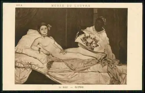 AK MUSÉE DU LOUVRE Ed. MANET - OLYMPIA Musée d’Orsay, Paris