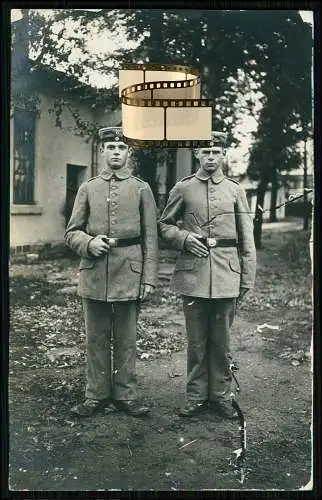Foto AK 1. WK Weltkrieg - Soldaten 1917-18 Mein Kamerad und ich - Nr. 89