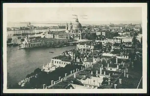 Foto AK Venezia Venedig Veneto 1931 gel. Campanile di S. Marco verso la Salute