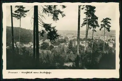 Foto AK Ilmenau in Thüringen Panorama Echte Fotografie um 1930